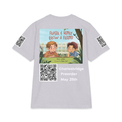 Charlesbridge “Raise a Reader, Grow a Reader” QR Code T-Shirt