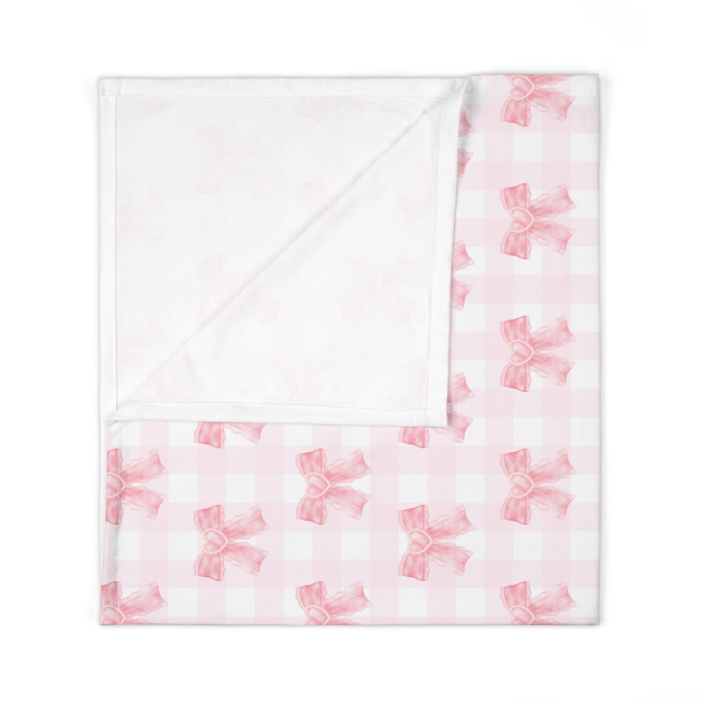 Coquette Baby Girl Swaddle Blanket