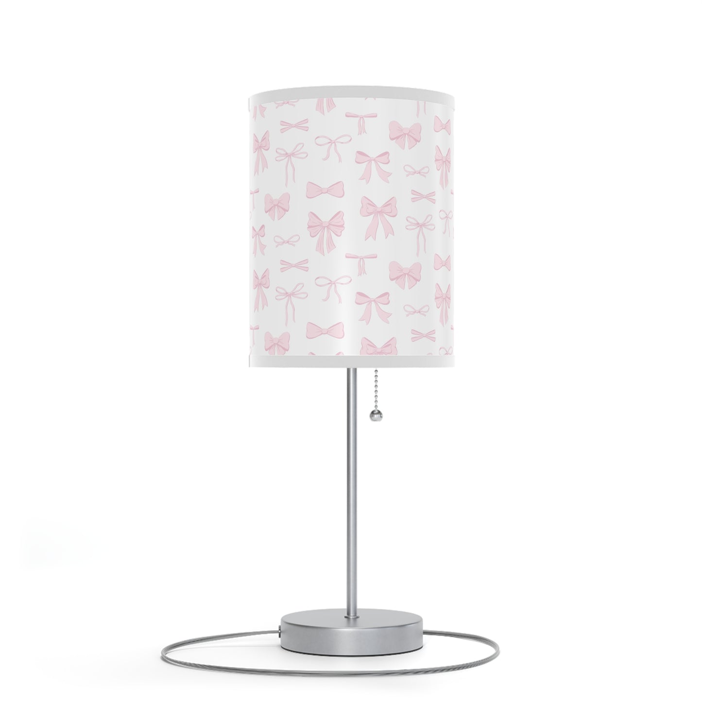 Coquette Pink Bow Lamp