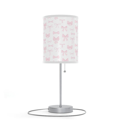 Coquette Pink Bow Lamp