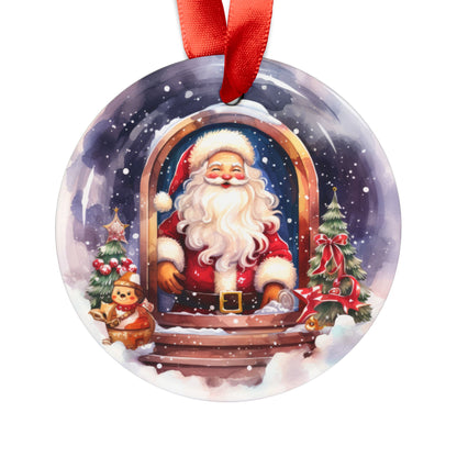 Vintage Whimsical Santa Ornament