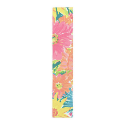 Bright Tropical Table Runner (Cotton, Poly)