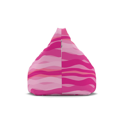 Bright Pink Bean Bag Chair Cover