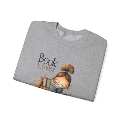 Book Lover Crewneck Sweatshirt