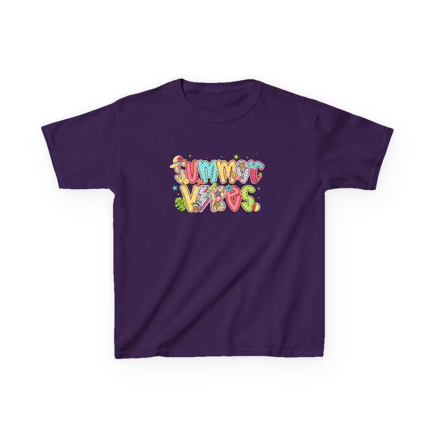 Summer Vibes Kids Cotton Tee