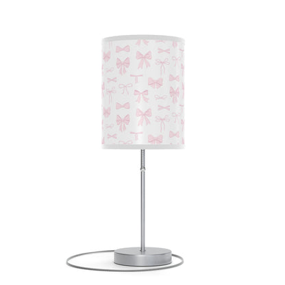 Coquette Pink Bow Lamp