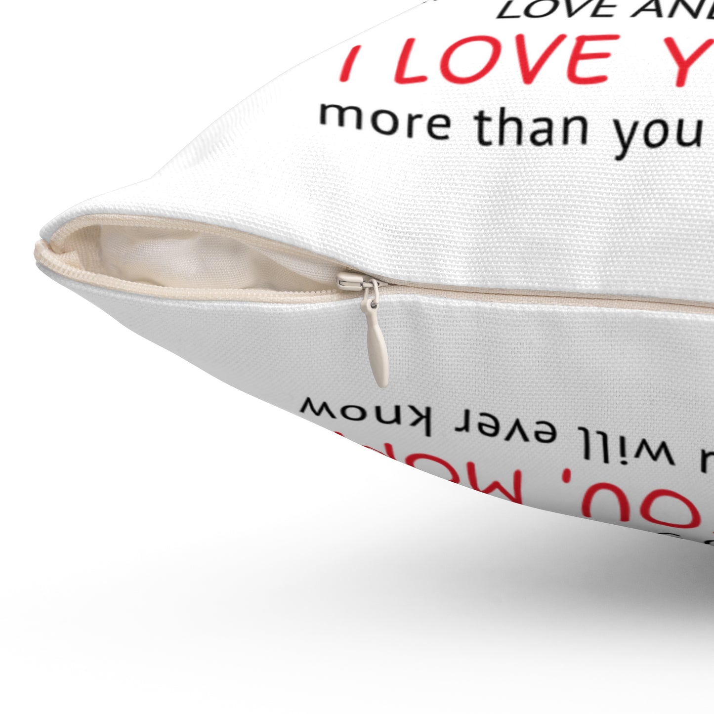 Mom Appreciation Decorative Pillow