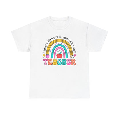 Big Heart to Shape Little Minds TeacherT-Shirt