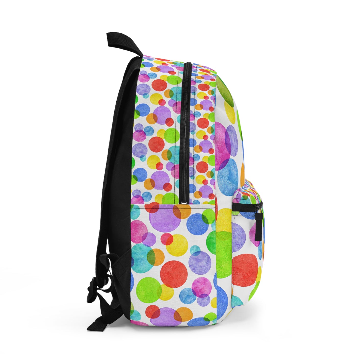 Colorful Polka Dot Backpack