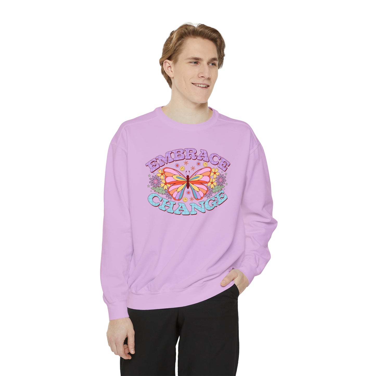 Embrace Change Comfort Colors Soft Sweatshirt