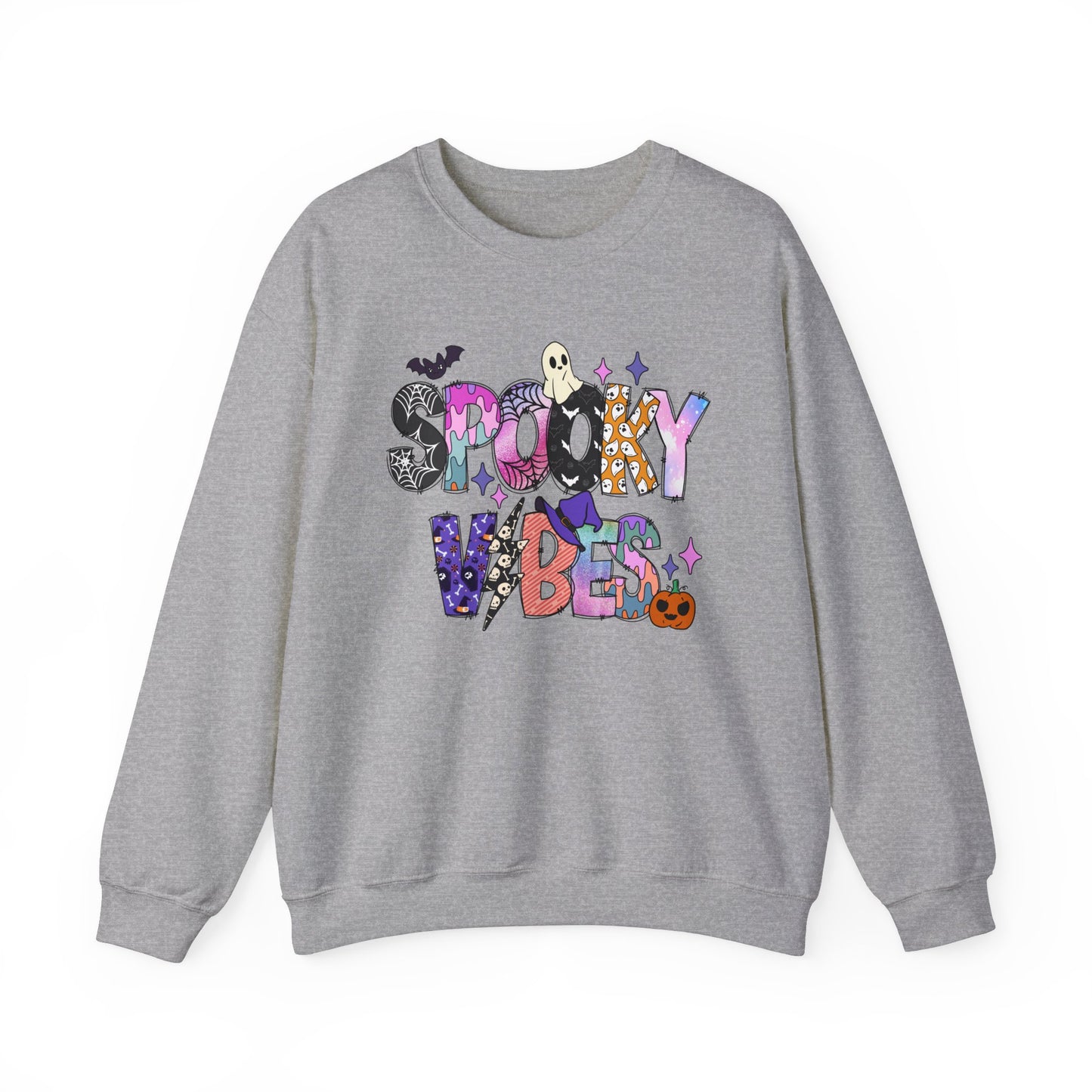 Spooky Vibes Halloween Sweatshirt