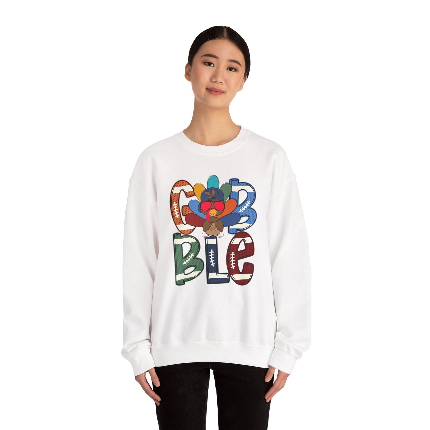 Thanksgiving Gobble Crewneck Sweatshirt