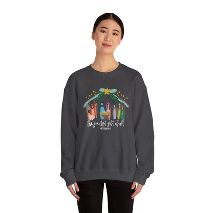 The Greatest Gift Christmas Sweatshirt