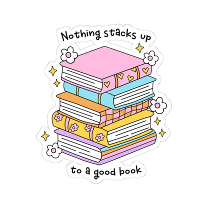 Book Lover's Kiss-Cut Stickers