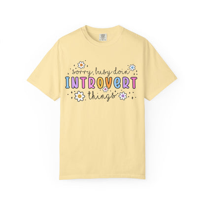 Introvert Vibes Funny Unisex T-Shirt