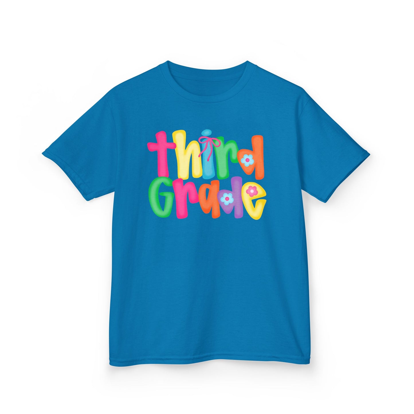 Back to School Third Grade Kids Tee