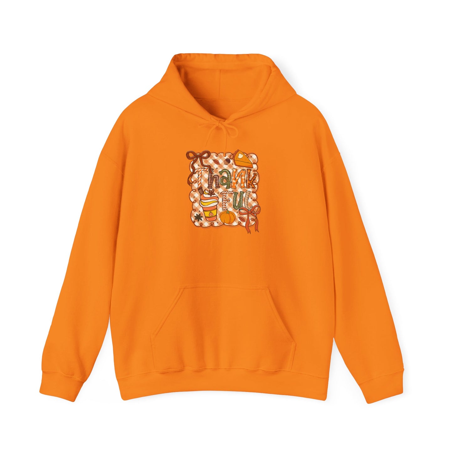 Thankful Thanksgiving Adult Hoodie