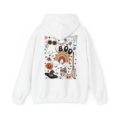 Retro Halloween Elements Hoodie Sweatshirt