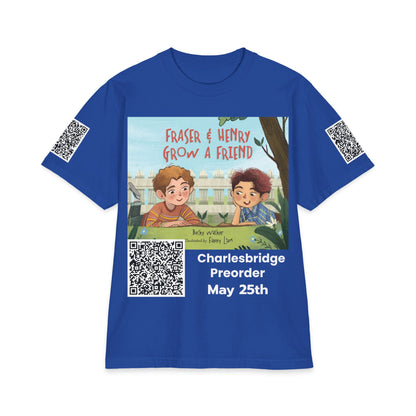 Charlesbridge “Raise a Reader, Grow a Reader” QR Code T-Shirt