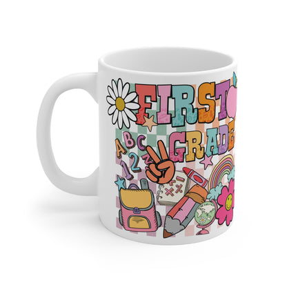 First Grade Teacher Mug 11oz