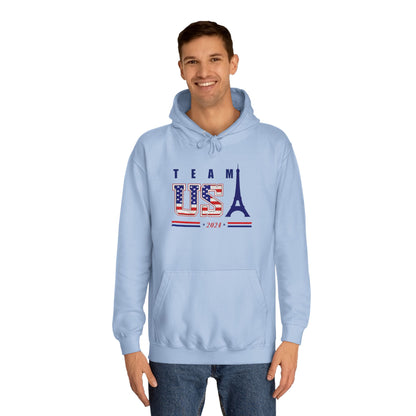 TEAM USA 2024 Paris Olympics Unisex College Hoodie