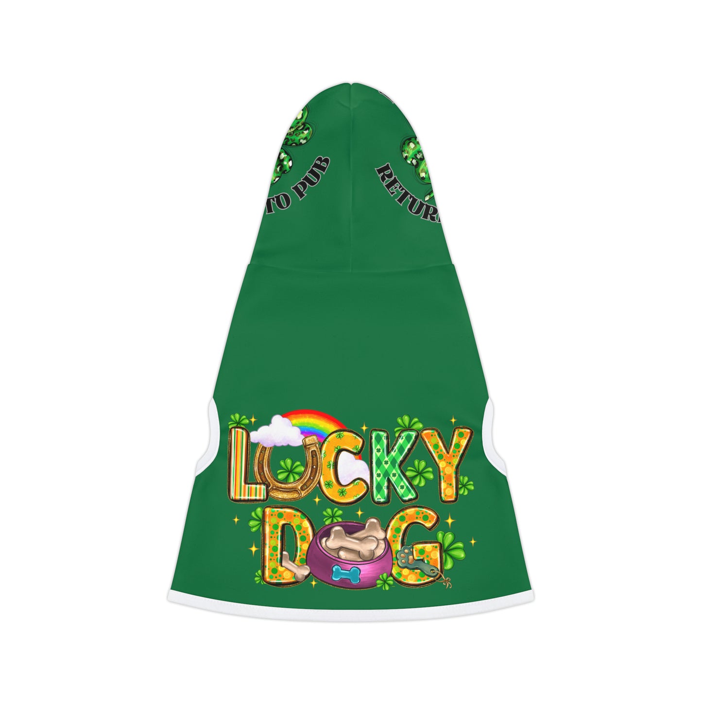 Lucky Dog St. Patrick's Day Pet Hoodie