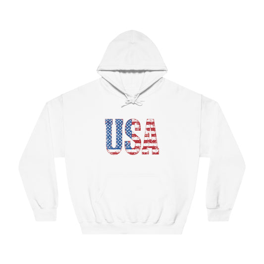 USA Unisex DryBlend® Hooded Sweatshirt