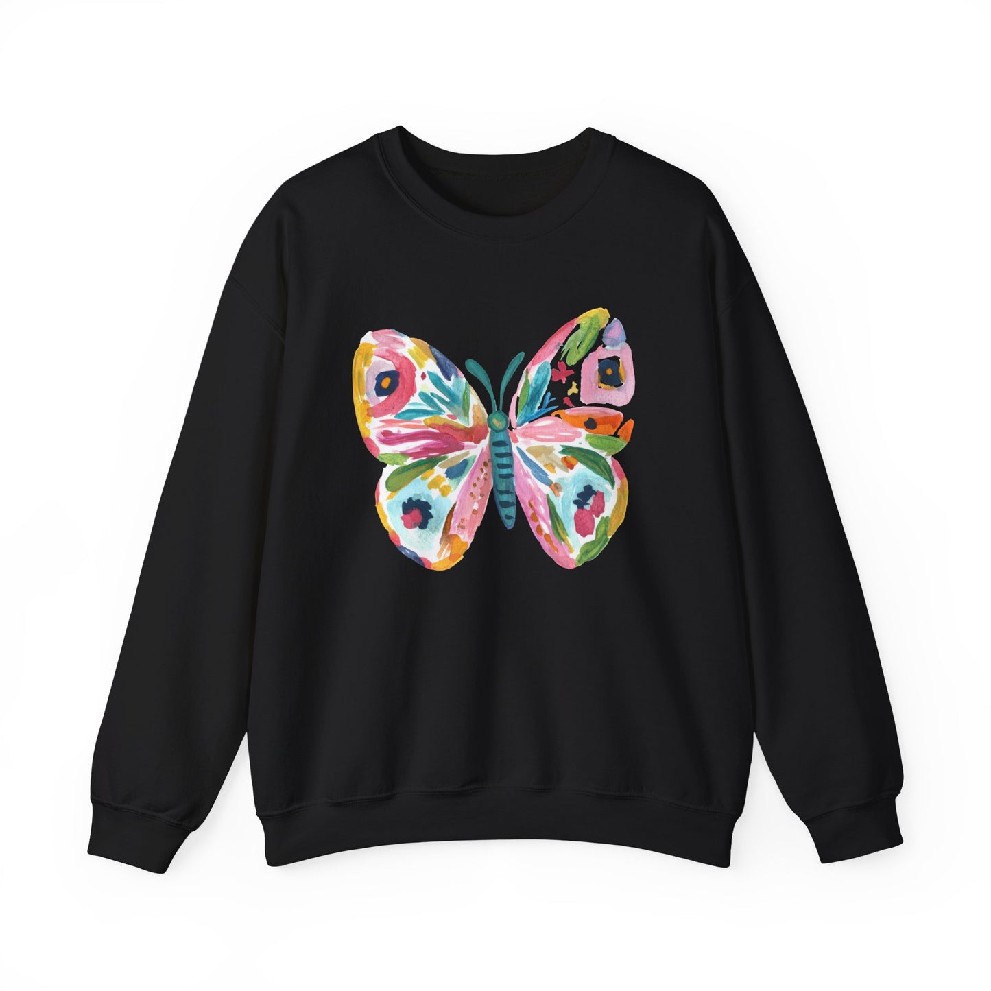 Butterfly Watercolor Sweatshirt