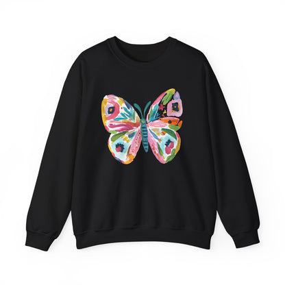 Butterfly Watercolor Sweatshirt