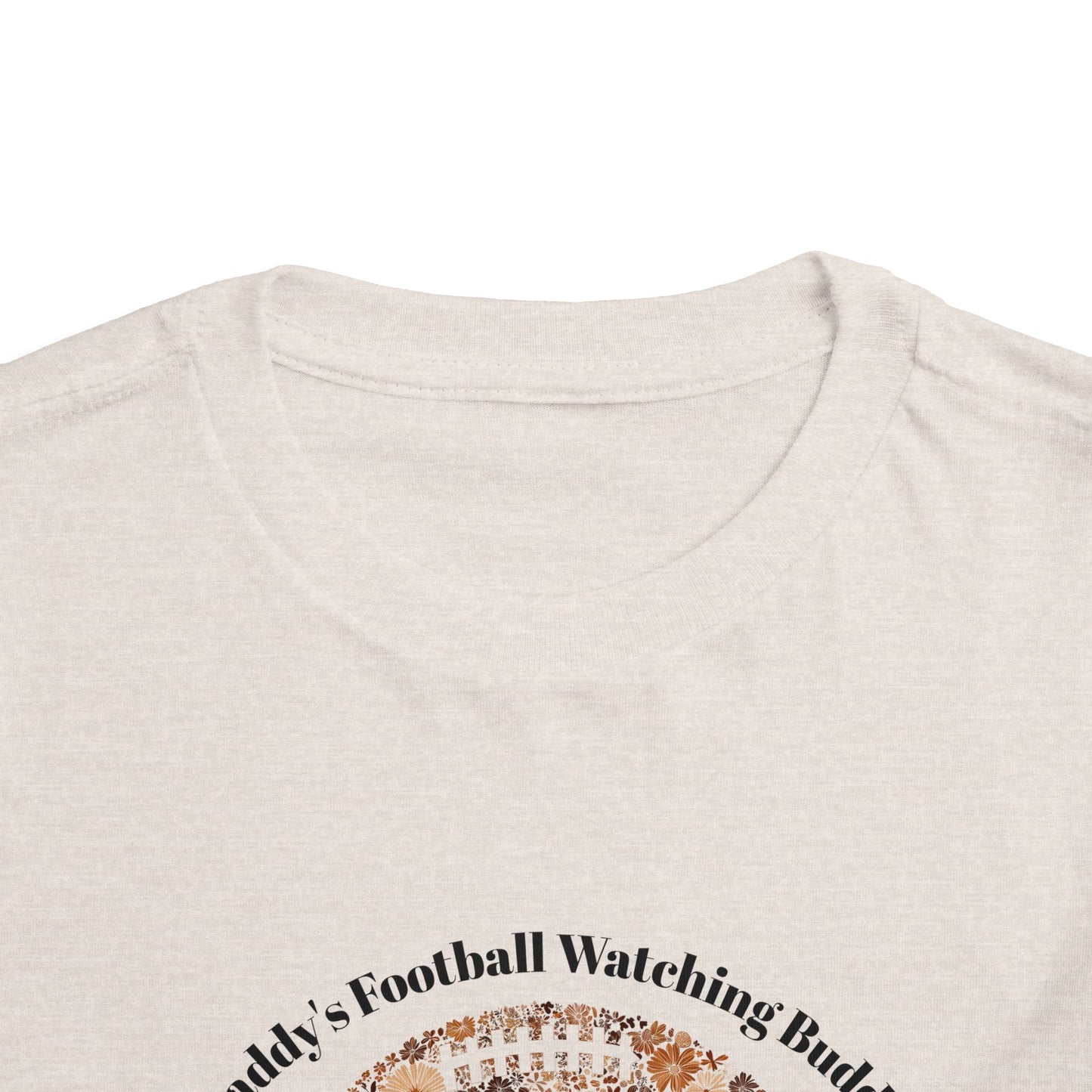 Daddy's Football Watching Buddy Toddler Tee