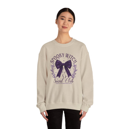 Spooky Witch Social Club Halloween Sweatshirt