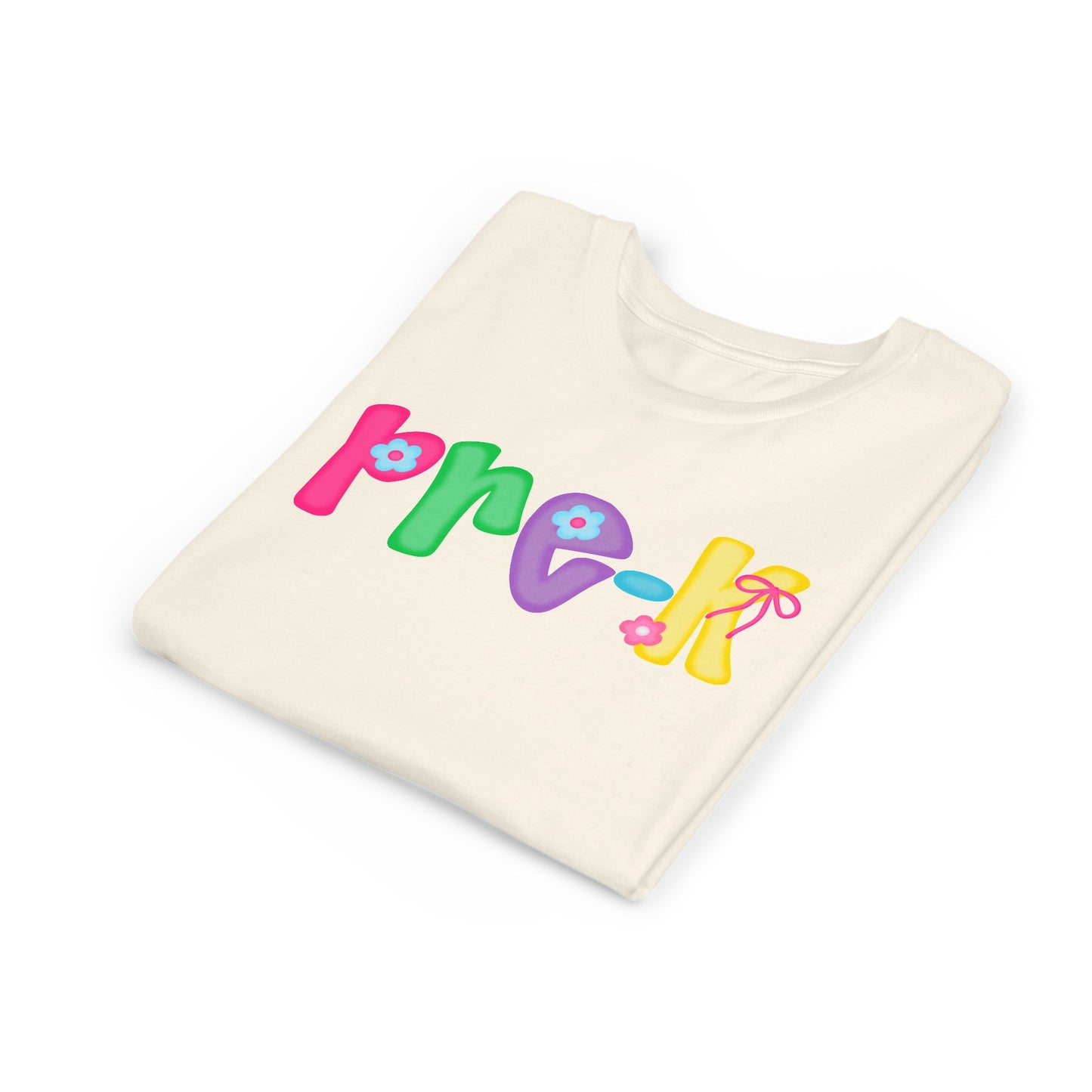Colorful Pre-K Youth Back to School Tee