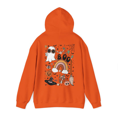 Retro Halloween Elements Hoodie Sweatshirt