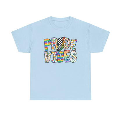 Gay Pride Vibes Unisex Cotton Tee