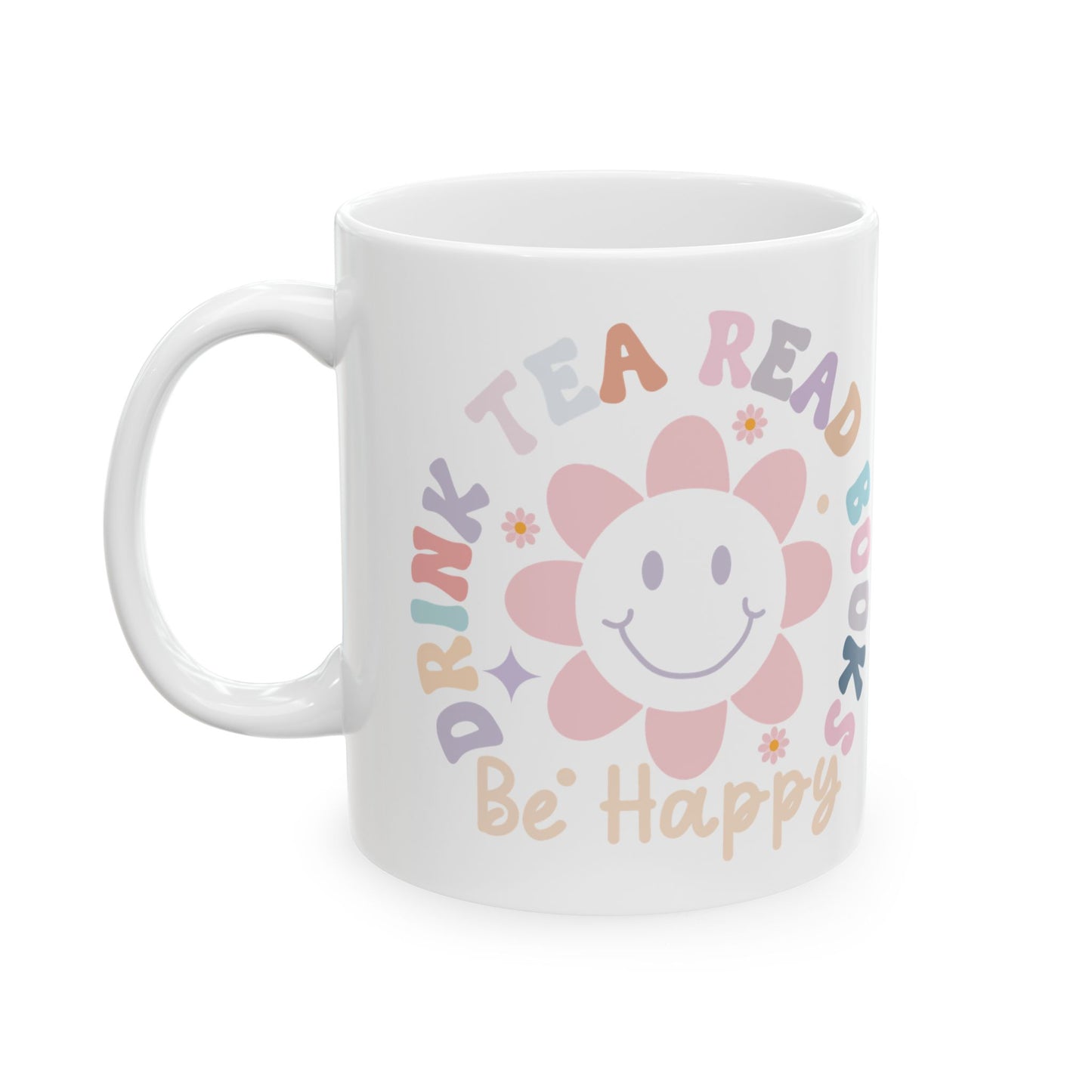 Happy Reading Tea Ceramic Mug