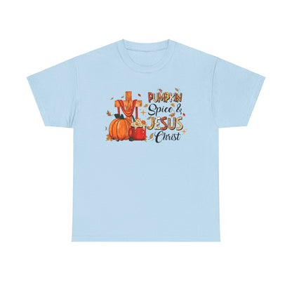 Pumpkin Spice and Jesus Christ Fall T-Shirt