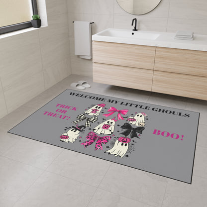 Welcome My Little Ghouls Halloween Welcome Mat