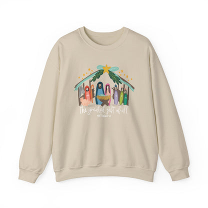 The Greatest Gift Christmas Sweatshirt