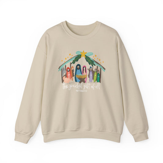 The Greatest Gift Christmas Sweatshirt