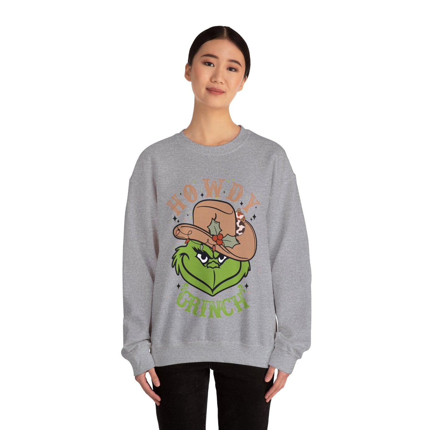 Howdy Grinch Christmas Sweatshirt