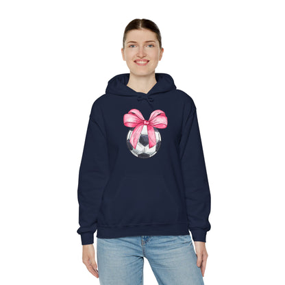 Soccer Coquette Hoodie Sweatshirt