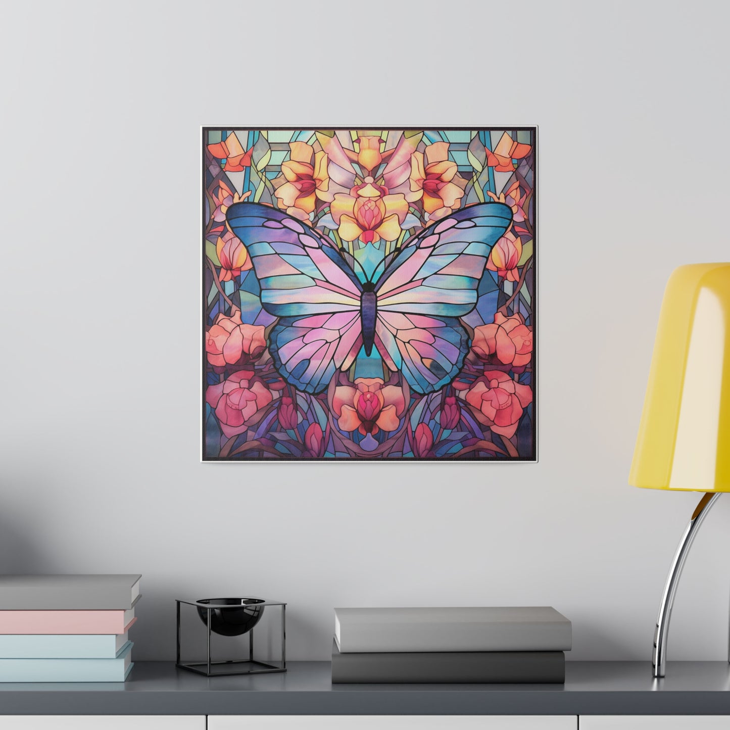 Butterfly Wall Art Matte Canvas