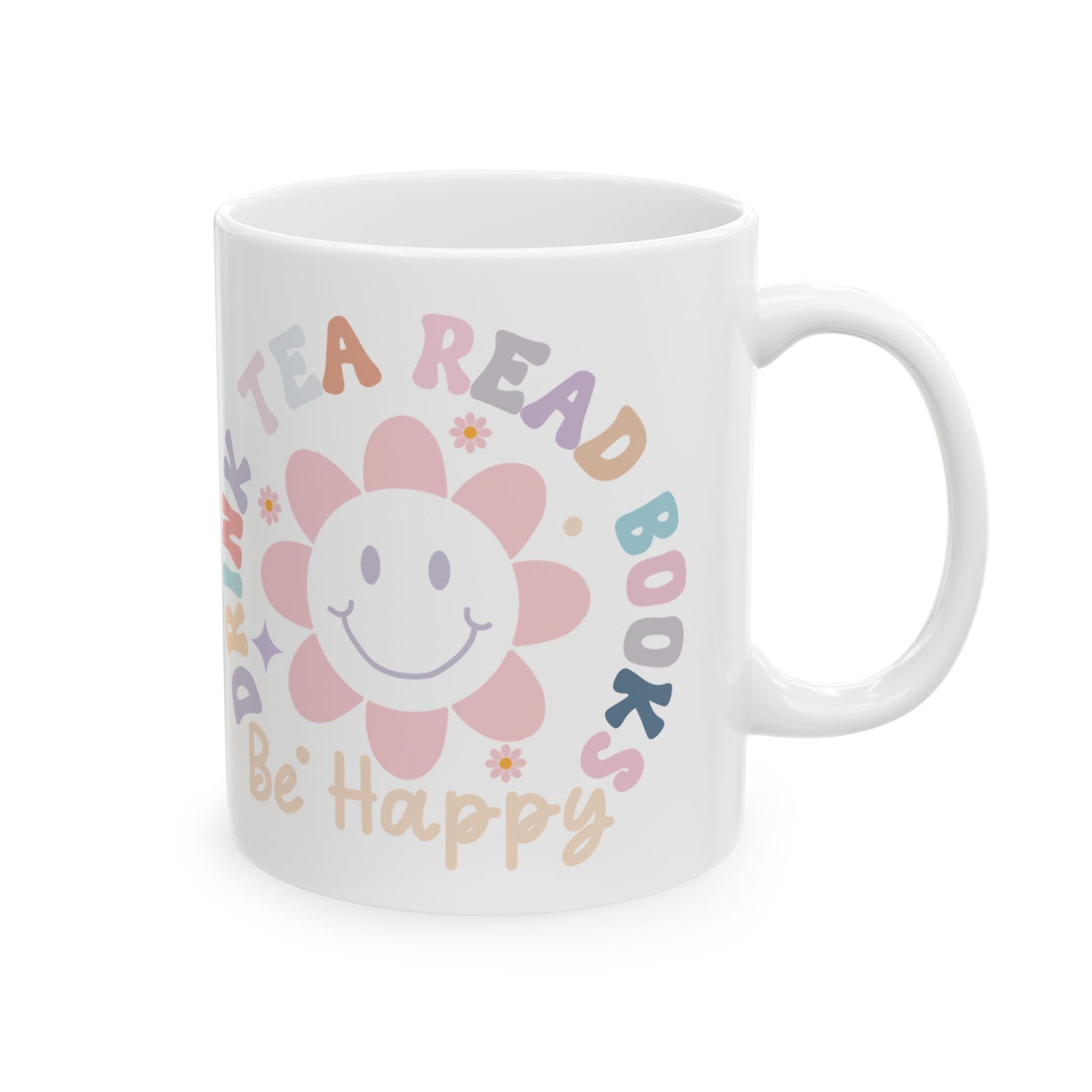 Happy Reading Tea Ceramic Mug
