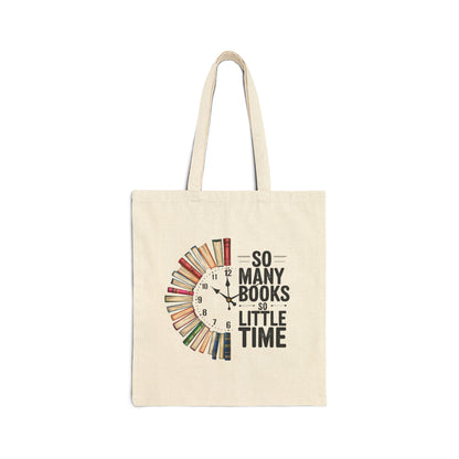 So Many Books So Little Time Tote Bag
