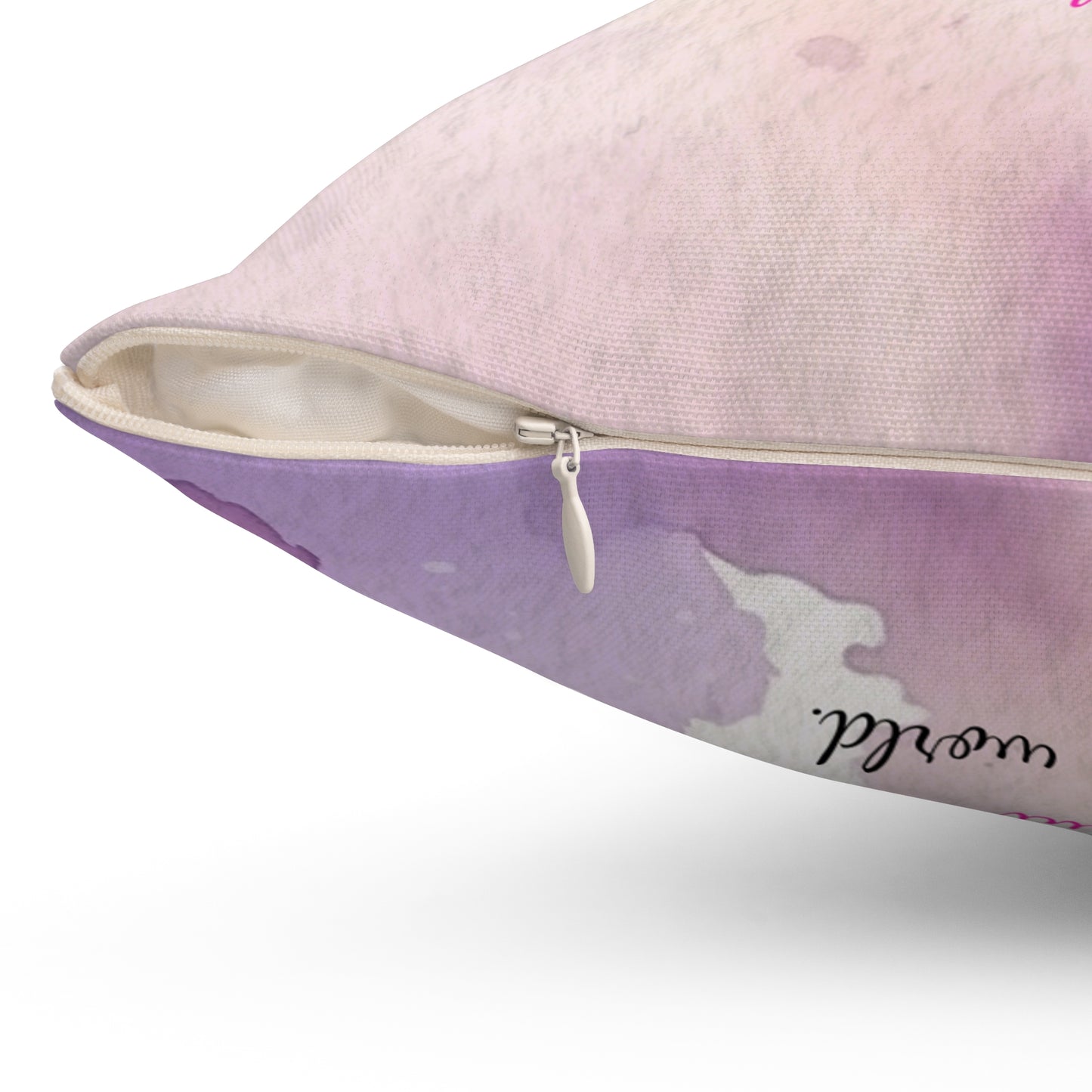 Hummingbird Mom Pillow for Mother's Day, Birthday, Christmas