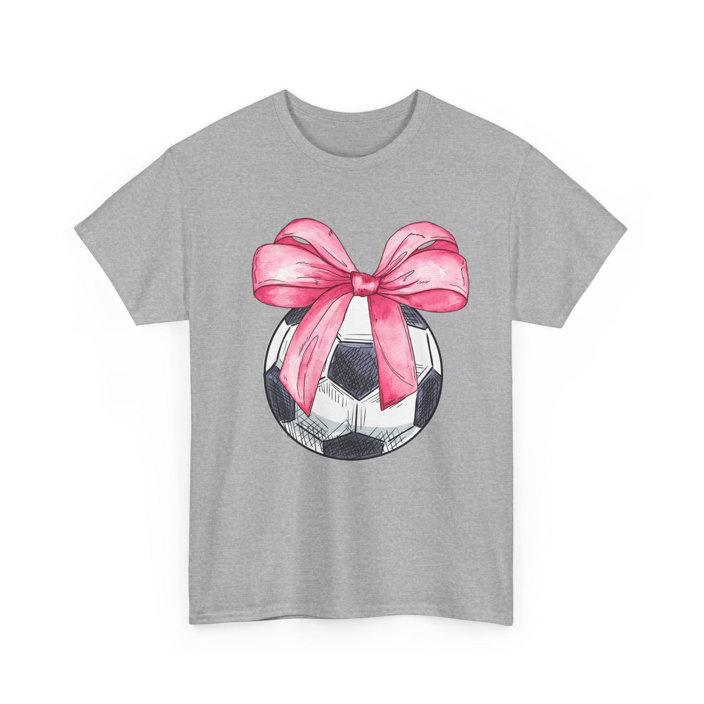 Soccer Coquette Unisex Heavy Cotton Tee