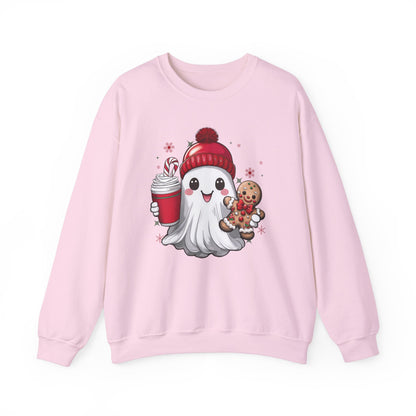 Cute Christmas Ghost Sweatshirt