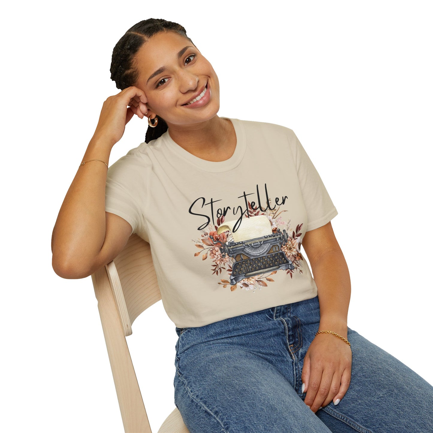 Storyteller Author Writer Softstyle T-Shirt