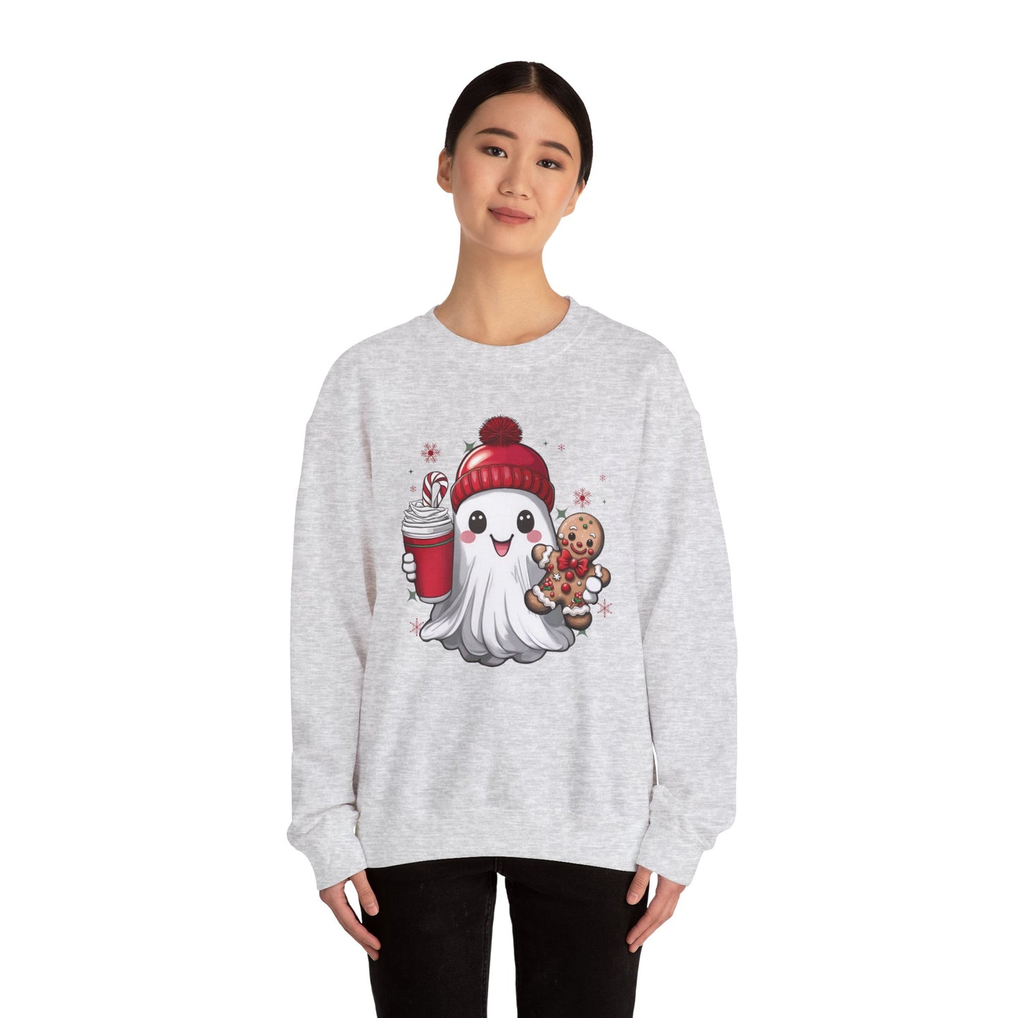 Cute Christmas Ghost Sweatshirt