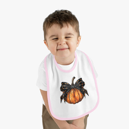 Halloween Pumpkin Baby Bib